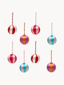 Christmas balls Corded, Ø 6 cm, Set of 8