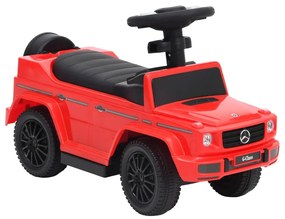 Carro infantil de empurrar Mercedes-Benz G63 vermelho