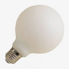 Lâmpada LED E27 G95 10W Opal Branco Cálido 2800K - Sklum