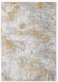 Tapete de pelo curto com padrão abstrato Rossa