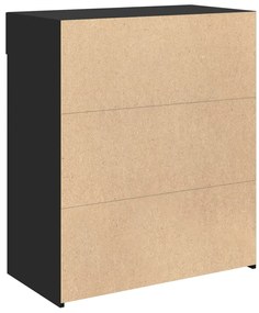 Aparador 80x42,5x93 cm cm derivados de madeira preto