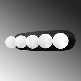 Aplique de Parede Well – Preto – 90 x 23 x 26 cm