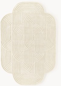 Tapete em lã com relevo Koli