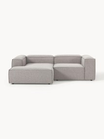 Sofá de canto modular em bouclé Lennon (3 lugares)