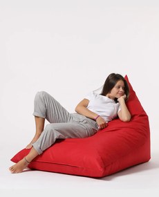 Pufe de Jardim Pyramid Big Bed – Vermelho – 145x90x35 cm | Tribo Home
