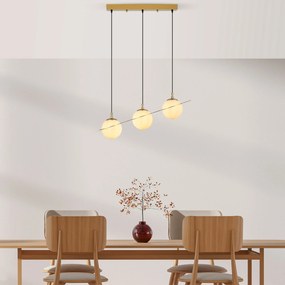 Chandelier Hug – Dourado – 76x167x17 cm