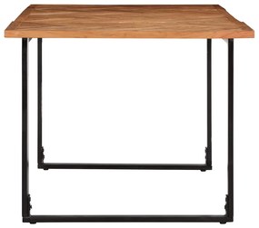 Mesa de jantar 180x90x75 cm madeira de acácia maciça