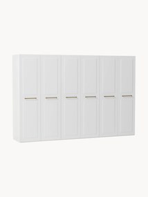 Roupeiro modular com portas articuladas Charlotte, L 300 cm, vários tamanhos