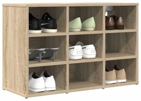 Armário de Sapatos com prateleira Carvalho sonoma 103x30x51 cm