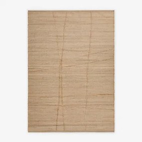 Tapete Exterior Emeline De Juta E Algodão Beige Semoline & 160 X 230 Cm - Sklum