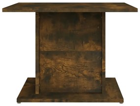 Mesa de centro 55,5x55,5x40cm derivados madeira carvalho fumado