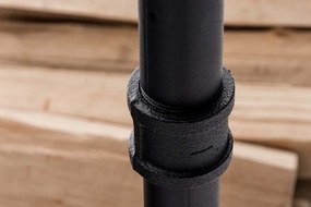 Suporte para lenha Forks 30 x 60 x 150 Preto