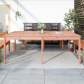 Mesa de jardim 203,5x100x76 cm madeira de douglas maciça