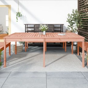 vidaXL Mesa de jardim 203,5x100x76 cm madeira de douglas maciça