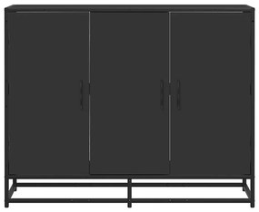 Aparador 94x35x76 cm derivados de madeira preto