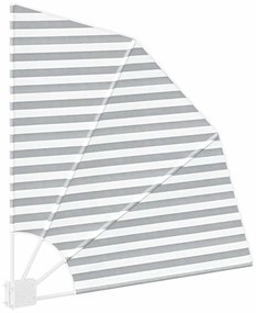 Tela de Privacidade para Varanda Manual Antracite e branco