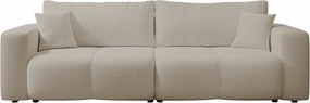 Sofá-cama Comfivo 424, Cama com arrumação, 82x248x92cm, 96.5 kg, Pernas: Plástico, Madeira: Pinheiro