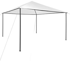vidaXL Gazebo 4x4x3 m 180 g/m² branco