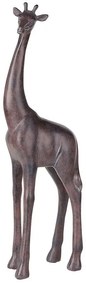 Figura decorativa castanha 55 cm MANBU Beliani
