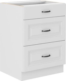 Armário modular com gavetas Retro White 108
