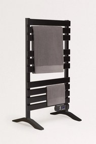 Aquecedor de Toalhas Elétrico Towel 500W - Preto - Design Moderno