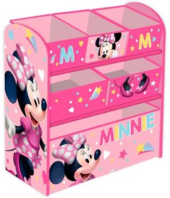 Móvel de armazenamento infantil, madeira, Minnie Mouse 62x30x60cm