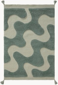 Tapete em algodão artesanal com relevo Muriel