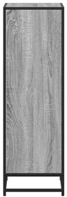 Estante 40x35x107,5 cm derivados de madeira cinzento sonoma