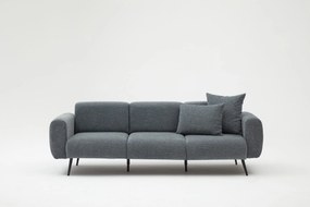 Sofá de 3 Lugares Side – Antracite – 235x77x82 cm