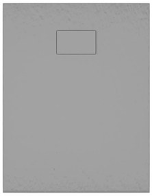 Base de chuveiro SMC 90x70 cm cinzento
