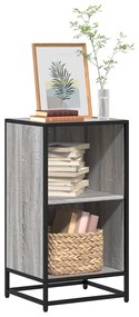 Estante 40x35x76 cm derivados de madeira cinzento sonoma