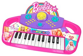 Brinquedo Musical Barbie Piano Eletrónico