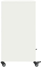 Aparador 68x39x72 cm aço branco