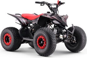 Moto 4 Crianças + 8 anos 125cc - Beneo Predator Até 55 Km/h com Vermelha