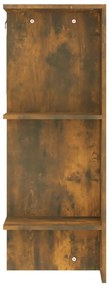 Armário corredor 97,5x37x99cm derivados madeira carvalho fumado