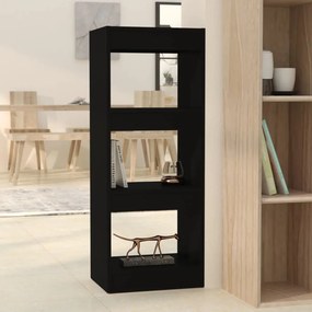 vidaXL Estante/divisória 40x30x103 cm contraplacado preto