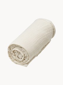 Organic cotton baby blanket Camel