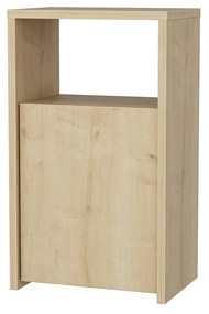 Mesa de Cabeceira Carlin – Carvalho – 36 cm x 25,3 cm x 61,4 cm