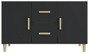 Aparador 100x36x60 cm derivados de madeira preto