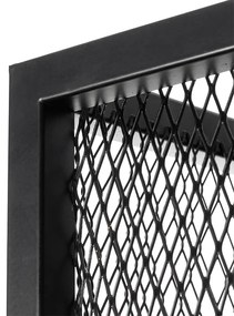 Aplique industrial preto - CAGE Mesh Industrial