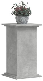 Suporte p/ plantas 33x33x60 cm derivados madeira cinza cimento