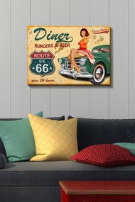 Tela Decorativa 321067550 – Multicolor – 50 x 70 cm