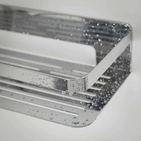 Prateleira para casa de banho Caddy L cromado 1400230346