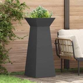 Suporte para Plantas Preto Metal 40 x 40 x 101 cm