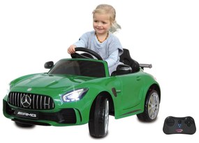 Carro eletrico infantil Mercedes-Benz AMG GT R 2,4G 12V Verde