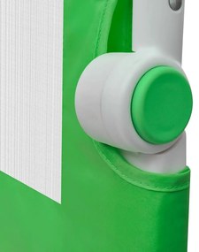 Toddler Barra de segurança para cama 102 x 42 cm verde