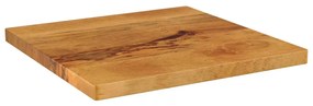 Tampo de mesa quadrado 50x50x2,5 cm mangueira maciça
