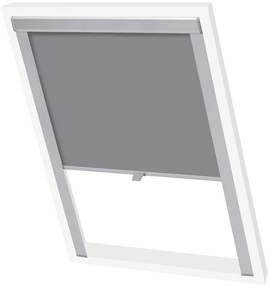 Persiana de enrolar opaca cinzento MK04
