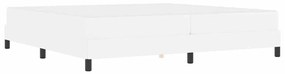 Cama Outros Branco Puro 200 x 200 cm Couro sintético