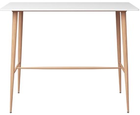 7 pcs conjunto de bar branco e preto